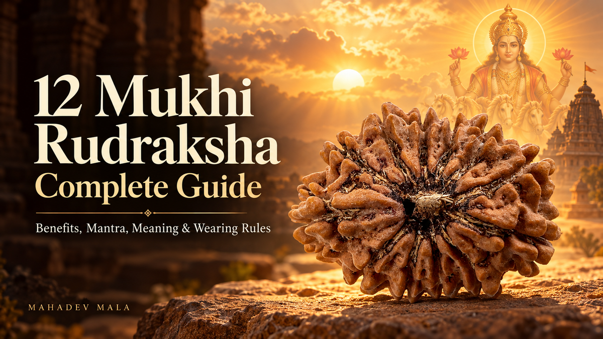 12 Mukhi Rudraksha Complete Guide