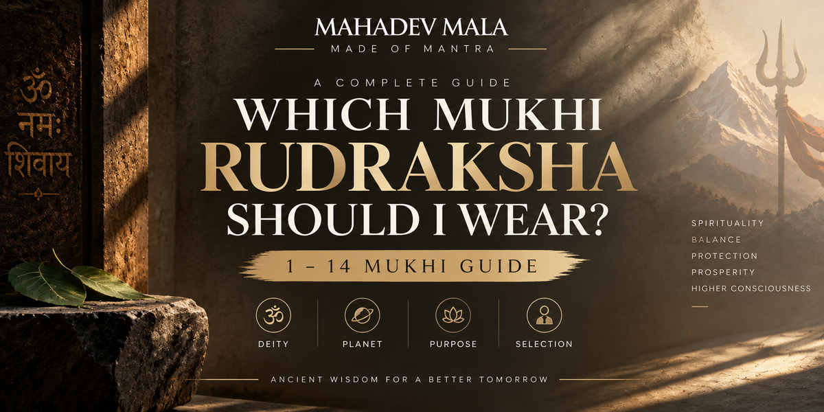Which Mukhi Rudraksha should I wear – complete 1 to 14 Mukhi Rudraksha selection guide by Mahadev Mala