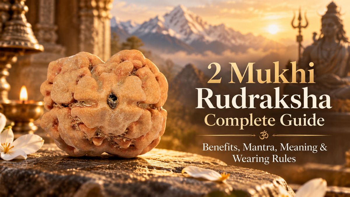 2 Mukhi Rudraksha Complete Guide