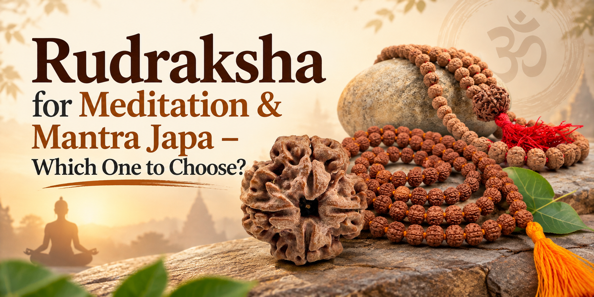 Rudraksha for Meditation and Mantra Japa