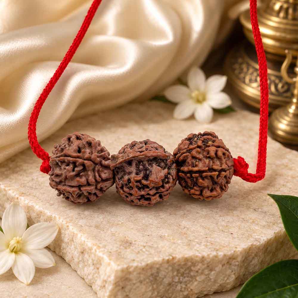 Explore Mahadev Mala's natural Rudraksha kavach collection